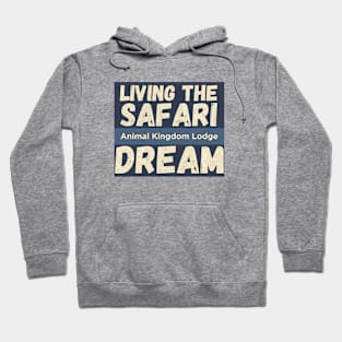 Animal Kingdom Lodge Safari Dream Blue Hoodie